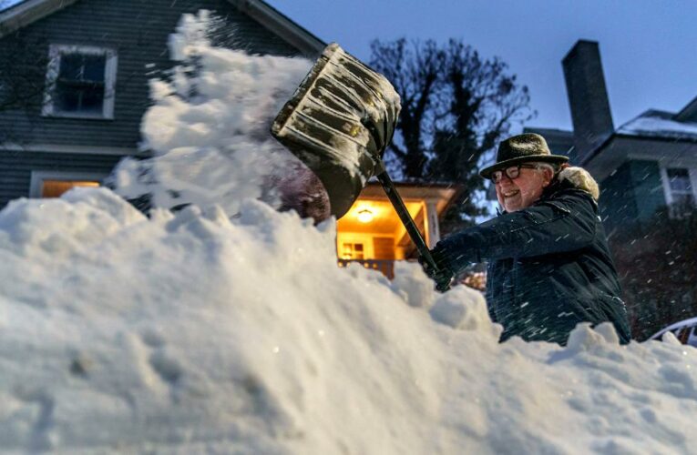 Photos: Nor’easter slams East Coast