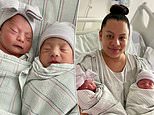 US twins born 15 minutes apart have DIFFERENT birthdays