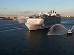 World’s biggest cruise ship, Wonder of the Seas, delivered – video shows her journey to completion