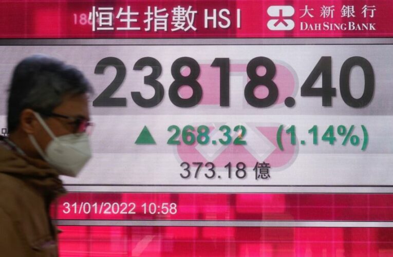 Stocks rise, still on pace for worst month since March 2020