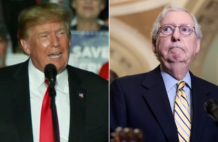 McConnell breaks with Trump over his latest vow if he wins the 2024 presidency