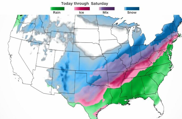 Winter storm cancels more than 4,000 US flights