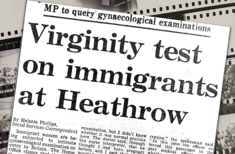 Virginity testing at UK borders in the 70s remembered