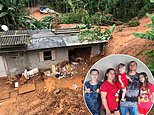 Family of five killed after landslide crushes home in southern Brazil