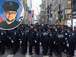 Somber NYPD gathers to honor a fallen brother killed in Harlem