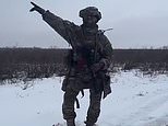 Even the threat of Russian invasion can’t stop this Ukrainian soldier busting some moves 