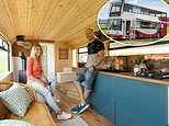 Couple spend £20,000 transforming 1997 double-decker bus into dream home