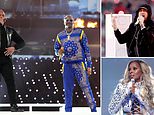 The oldest half-time show ever! Hip hop stars with combined age of 286 stage Super Bowl spectacular