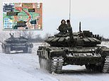 ‘Putin can still step back’: Russian tanks and artillery seen moving into Ukraine ‘attack positions’