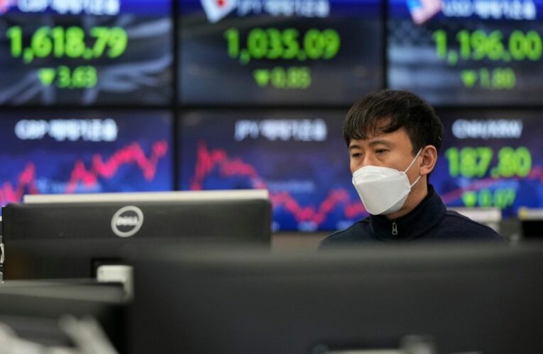 Asian shares mostly higher after Wall Street tech rally