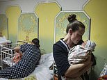 Ukraine: Babies are born to desperate refugee mothers sheltering from Russian bombs