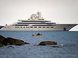 Russian billionaire Alisher Usmanov’s long megayacht is SEIZED in EU crackdown