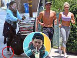 Jeremy Jackson’s ex-wife Loni Willison is seen barefoot and homeless in Venice