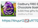 Cadbury warns its customers ‘not to interact’ with  ‘Russian’ WhatsApp scam