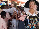 Sophie, Countess of Wessex and Prince Edward visit school in Saint Lucia