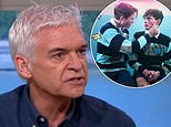 Phillip Schofield struggles to hold back tears as he praises Netflix’s LGBTQ+ drama Heartstopper