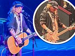 Johnny Depp gets standing ovation after performing with Jeff Beck at the Royal Albert Hall