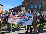 Villagers protesting new centre for migrants told by Home Office ‘no final decision has been made’