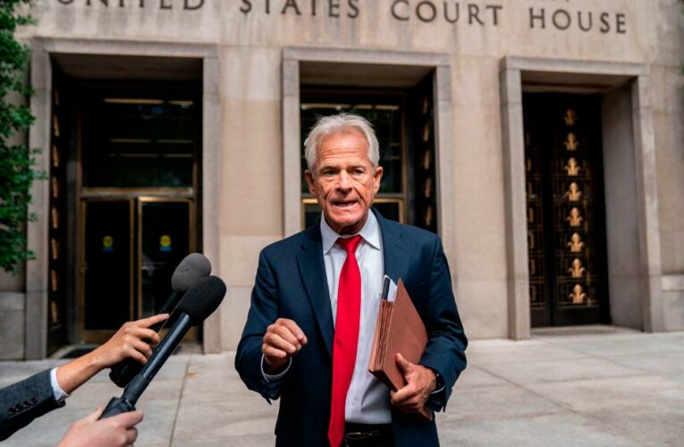 Peter Navarro complains about potential legal fees: ‘I’ll be eating dog food if I stay out of jail’