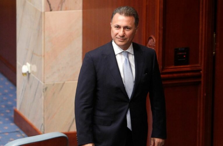 North Macedonia’s fugitive ex-leader convicted anew at home