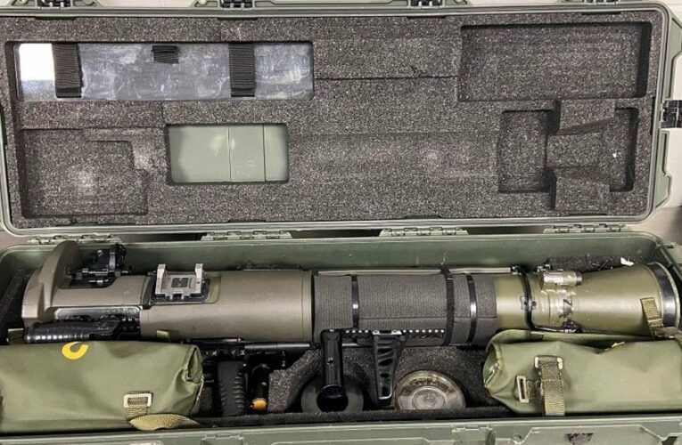 84 mm caliber weapon found in checked luggage by TSA at San Antonio Airport