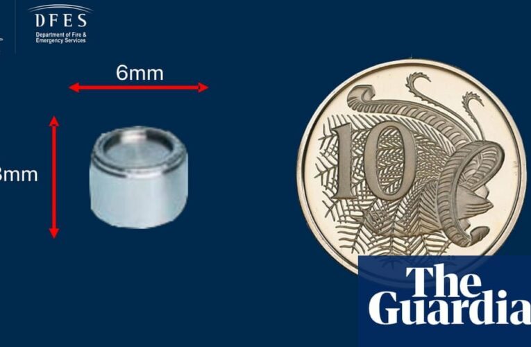 Missing radioactive capsule: Western Australia officials admit it was weeks before anyone realised it was lost