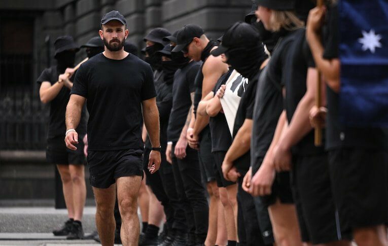 ‘Nazis aren’t welcome’: Victorian government considering legislation change after rally salutes